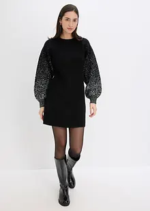Abito in maglia con effetto glitterato, bonprix Abito in maglia con effetto glitterato, bonprix