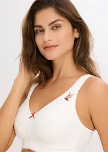 Reggiseno senza ferretto  con cotone biologico (pacco da 2), bonprix Reggiseno senza ferretto  con cotone biologico (pacco da 2), bonprix