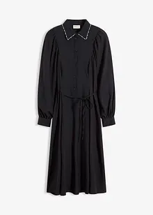 Abito midi con applicazione di perline, bonprix Abito midi con applicazione di perline, bonprix