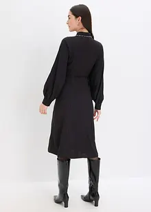 Abito midi con applicazione di perline, bonprix Abito midi con applicazione di perline, bonprix