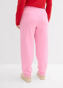 Pantaloni in felpa di puro cotone, bonprix Pantaloni in felpa di puro cotone, bonprix