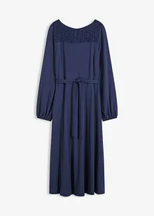 Abito in punto di Roma con pizzo, bonprix Abito in punto di Roma con pizzo, bonprix