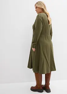 Abito in flanella di puro cotone, bonprix Abito in flanella di puro cotone, bonprix