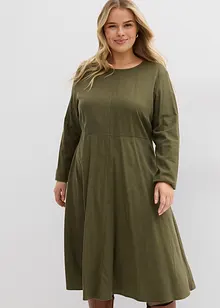 Abito in flanella di puro cotone, bonprix Abito in flanella di puro cotone, bonprix