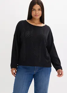 Maglione traforato, bonprix Maglione traforato, bonprix