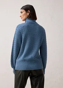 Maglione a collo alto con lana merino, bonprix Maglione a collo alto con lana merino, bonprix