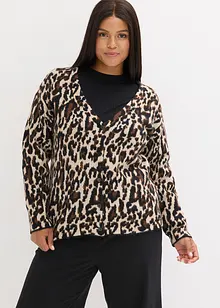 Cardigan jacquard, bonprix Cardigan jacquard, bonprix