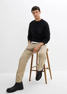 Felpa in cotone biologico con tasca al petto, bonprix Felpa in cotone biologico con tasca al petto, bonprix