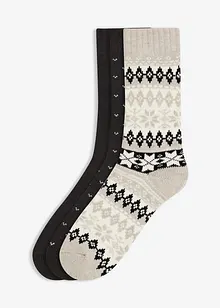 Calzini termici con interno in spugna morbida (pacco da 3 paia), bonprix Calzini termici con interno in spugna morbida (pacco da 3 paia), bonprix