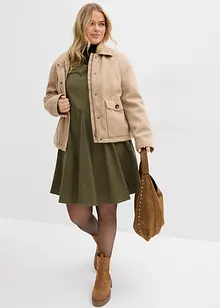 Abito in flanella di puro cotone, bonprix Abito in flanella di puro cotone, bonprix