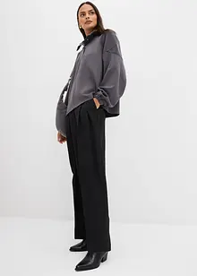 Felpa oversize in tessuto effetto neoprene, bonprix Felpa oversize in tessuto effetto neoprene, bonprix