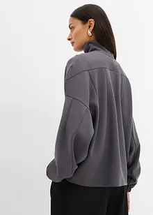 Felpa oversize in tessuto effetto neoprene, bonprix Felpa oversize in tessuto effetto neoprene, bonprix