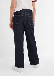 Jeans termici con fodera in jersey wide leg, vita media, bonprix Jeans termici con fodera in jersey wide leg, vita media, bonprix