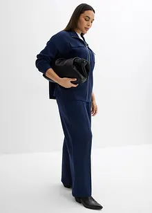 Pantaloni bootcut in misto viscosa leggermente lucido, bonprix Pantaloni bootcut in misto viscosa leggermente lucido, bonprix