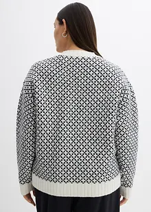Maglione in filato fine con percentuale di lana, bonprix Maglione in filato fine con percentuale di lana, bonprix