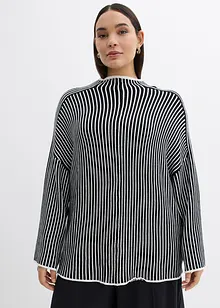 Maglione accollato in misto viscosa, bonprix Maglione accollato in misto viscosa, bonprix