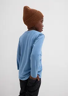 Maglia a maniche lunghe con cotone biologico (pacco da 3), bonprix Maglia a maniche lunghe con cotone biologico (pacco da 3), bonprix