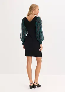 Miniabito aderente con cut-out alle maniche, bonprix Miniabito aderente con cut-out alle maniche, bonprix