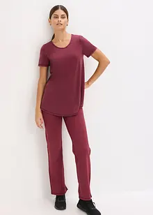 Maglia per sport ultra morbida con inserto in mesh, ad asciugatura rapida, bonprix Maglia per sport ultra morbida con inserto in mesh, ad asciugatura rapida, bonprix