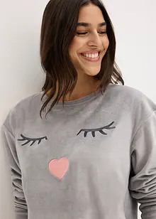 Tuta da casa in velluto, bonprix Tuta da casa in velluto, bonprix