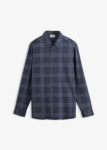 Camicia a maniche lunghe in flanella di puro cotone biologico, bonprix Camicia a maniche lunghe in flanella di puro cotone biologico, bonprix