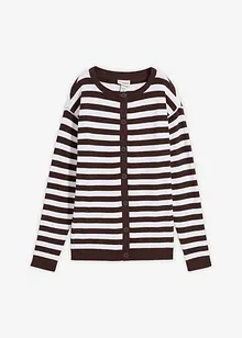 Cardigan girocollo in filato fine, bonprix Cardigan girocollo in filato fine, bonprix