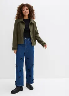 Jeans barrel con girovita comodo, vita alta, bonprix Jeans barrel con girovita comodo, vita alta, bonprix