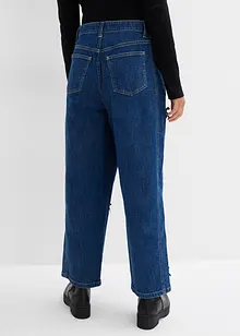 Jeans barrel con girovita comodo, vita alta, bonprix Jeans barrel con girovita comodo, vita alta, bonprix