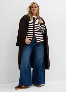 Cardigan girocollo in filato fine, bonprix Cardigan girocollo in filato fine, bonprix