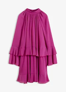 Abito in chiffon con volant, bonprix Abito in chiffon con volant, bonprix