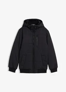 Giacca trapuntata invernale stile bomber con cappuccio, bonprix Giacca trapuntata invernale stile bomber con cappuccio, bonprix