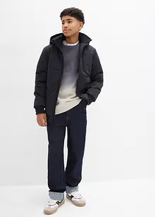 Giacca trapuntata invernale stile bomber con cappuccio, bonprix Giacca trapuntata invernale stile bomber con cappuccio, bonprix