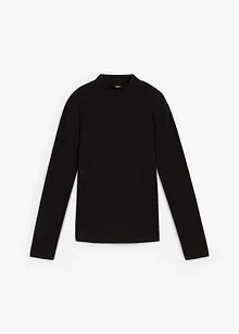 Maglietta termica con collo dritto, bonprix Maglietta termica con collo dritto, bonprix