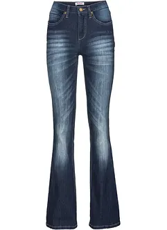 Jeans bootcut elasticizzati confortevoli, vita alta, bonprix Jeans bootcut elasticizzati confortevoli, vita alta, bonprix