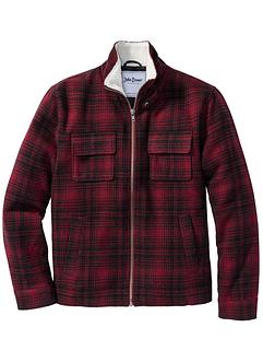 Giacca con collo in pellicciotto sintetico regular fit, John Baner JEANSWEAR Giacca con collo in pellicciotto sintetico regular fit, John Baner JEANSWEAR