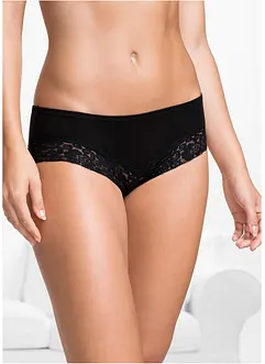Panty con pizzo (pacco da 4), bonprix Panty con pizzo (pacco da 4), bonprix