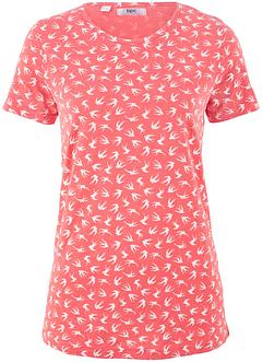 Maglia in cotone con filato fiammato a mezza manica, bpc bonprix collection Maglia in cotone con filato fiammato a mezza manica, bpc bonprix collection
