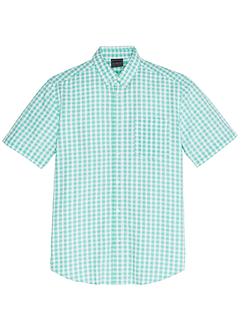 Camicia a manica corta in seersucker regular fit, bpc selection Camicia a manica corta in seersucker regular fit, bpc selection