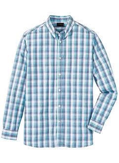 Camicia a quadri a manica lunga regular fit, bpc selection Camicia a quadri a manica lunga regular fit, bpc selection