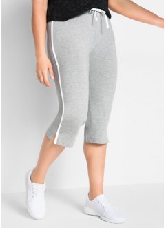Pantaloni capri sportivi, skinny (pacco da 2), bpc bonprix collection