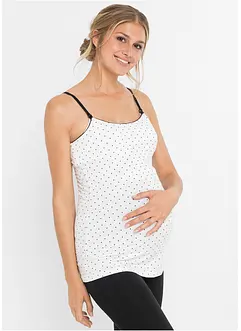 Top per l'allattamento con cotone biologico (pacco da 2), bonprix Top per l'allattamento con cotone biologico (pacco da 2), bonprix