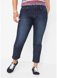 Jeans elasticizzati cropped con spacchetti, John Baner JEANSWEAR
