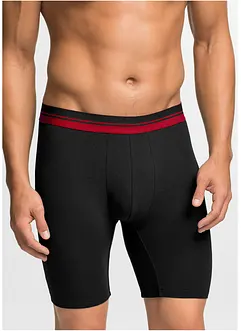 Boxer aderenti lunghi con cotone (pacco da 2), bonprix Boxer aderenti lunghi con cotone (pacco da 2), bonprix