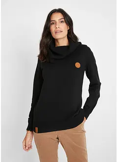 Maglione in filato fine con collo ampio, bonprix Maglione in filato fine con collo ampio, bonprix