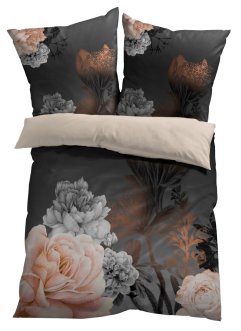 Biancheria da letto double-face con fiori, bpc living bonprix collection