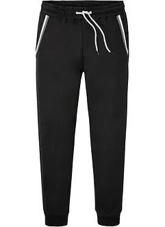 Pantaloni da jogging con dettagli a contrasto in puro cotone, bonprix Pantaloni da jogging con dettagli a contrasto in puro cotone, bonprix