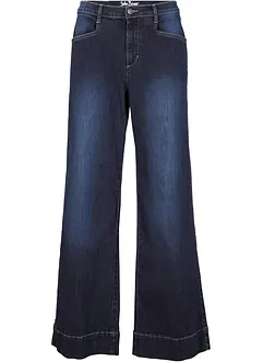 Jeans wide leg elasticizzati, vita media, bonprix Jeans wide leg elasticizzati, vita media, bonprix
