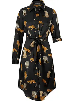 Abito chemisier in satin, bonprix Abito chemisier in satin, bonprix