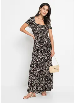 Abito lungo in misto viscosa, bonprix Abito lungo in misto viscosa, bonprix