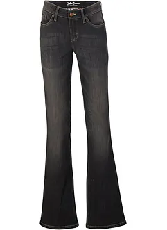 Jeans bootcut elasticizzati confortevoli, vita media, bonprix Jeans bootcut elasticizzati confortevoli, vita media, bonprix